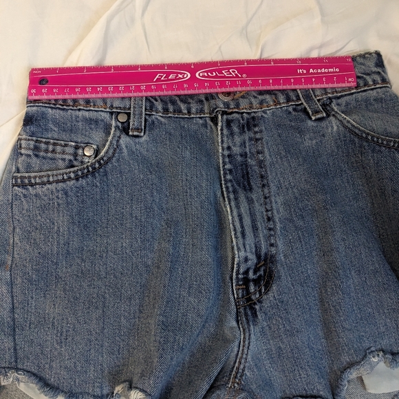Levi's Silver Tab Repurposed Upcycled Cutoff Shorts - Picture 5 of 7